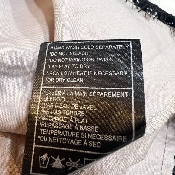 Steve Madden BB Dakota On The List Black Lace Scalloped Dress Sz 6 Revolve - Picture 15 of 16